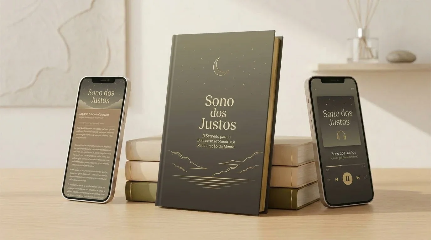 Mockup do b&ocirc;nus O Sono dos Justos